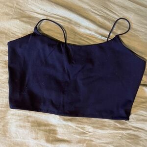 Garage Deep Navy Camisole Bralette Top